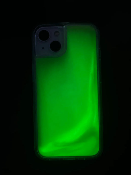 Husă cu Nisip Strălucitor – Culoarea Verde